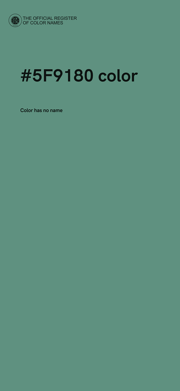 #5F9180 color image