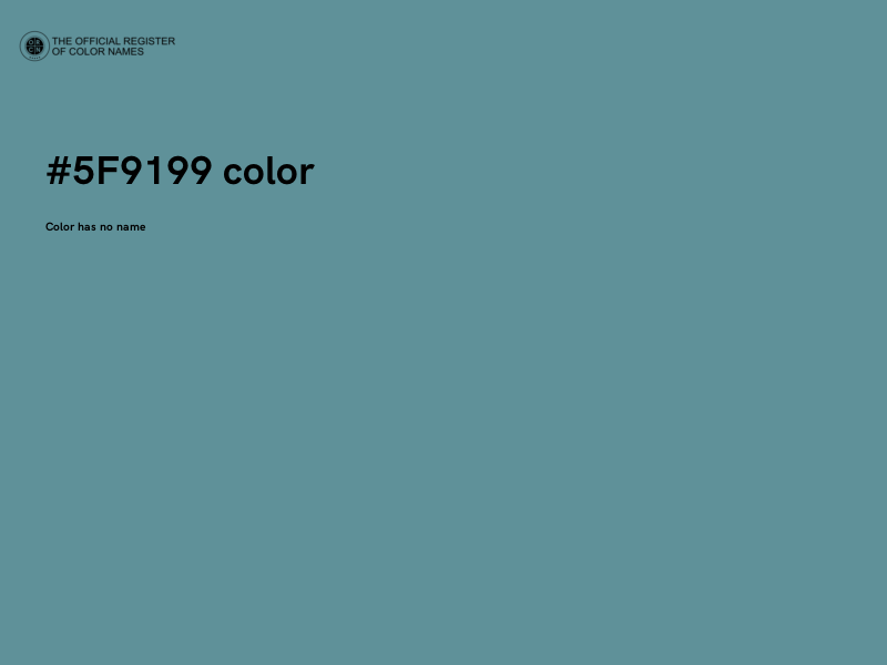 #5F9199 color image
