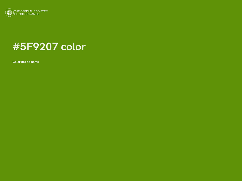 #5F9207 color image