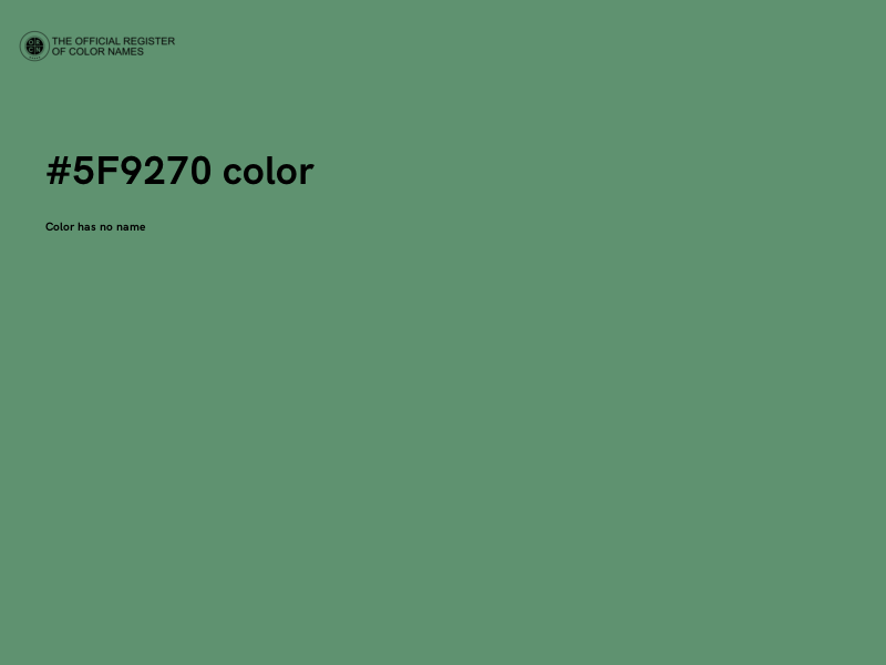 #5F9270 color image