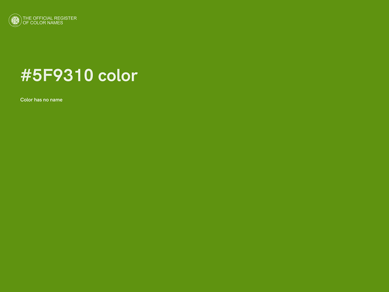 #5F9310 color image