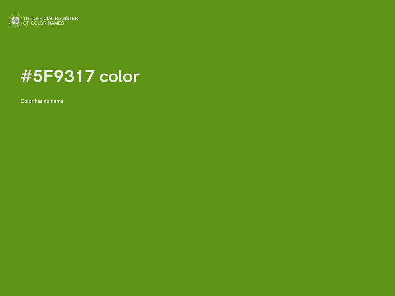 #5F9317 color image