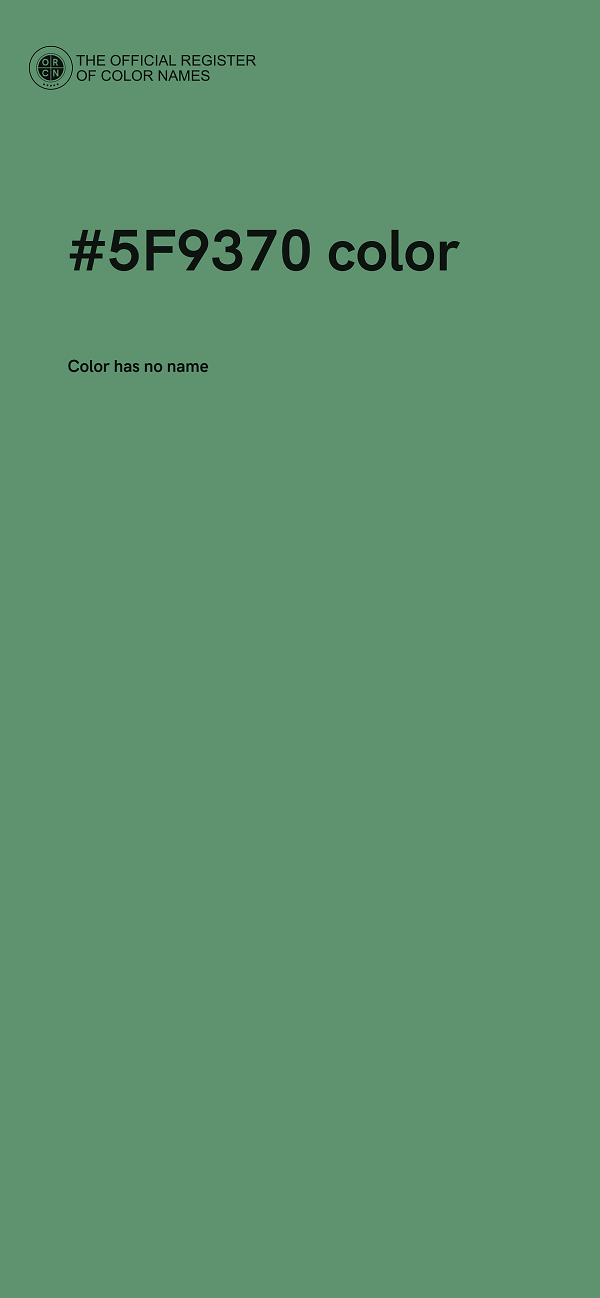 #5F9370 color image