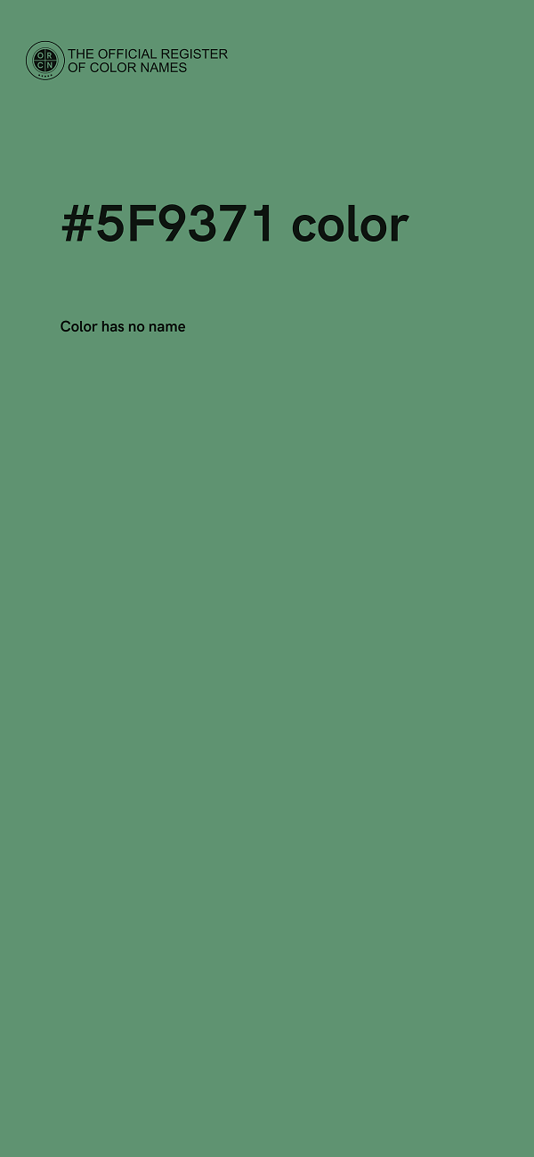 #5F9371 color image