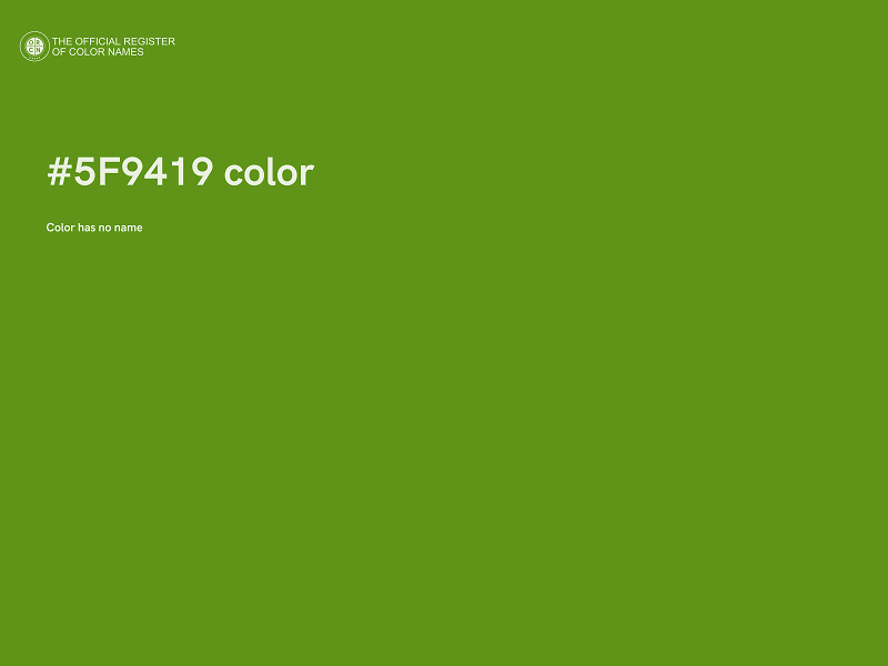 #5F9419 color image