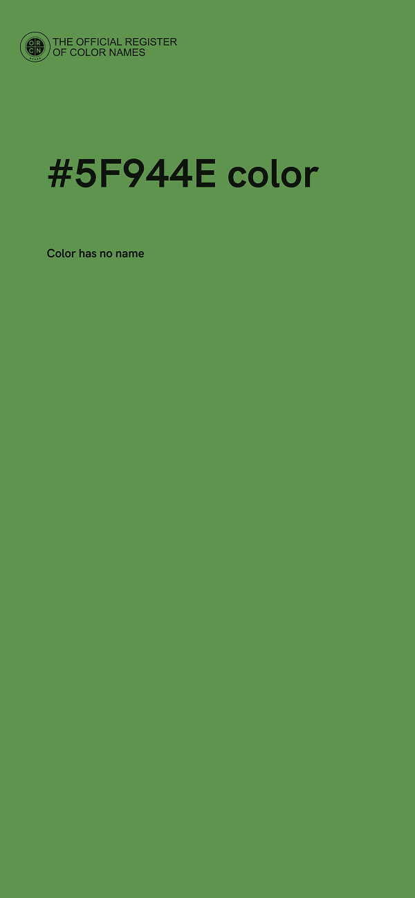 #5F944E color image