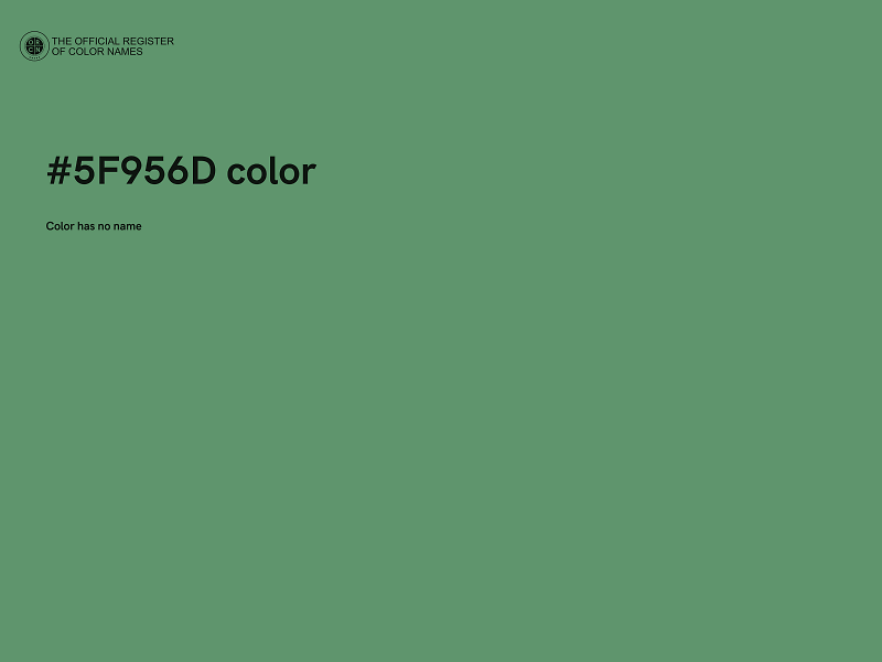 #5F956D color image