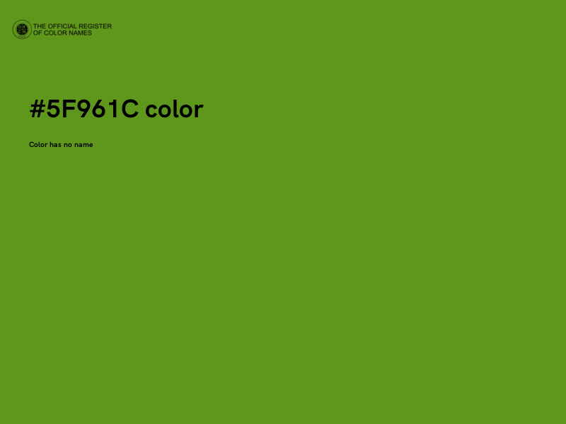 #5F961C color image