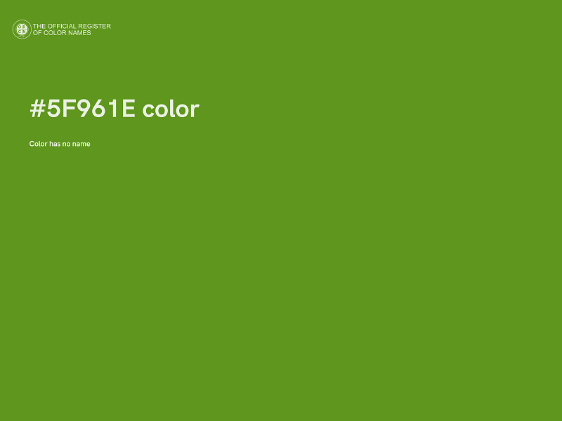 #5F961E color image