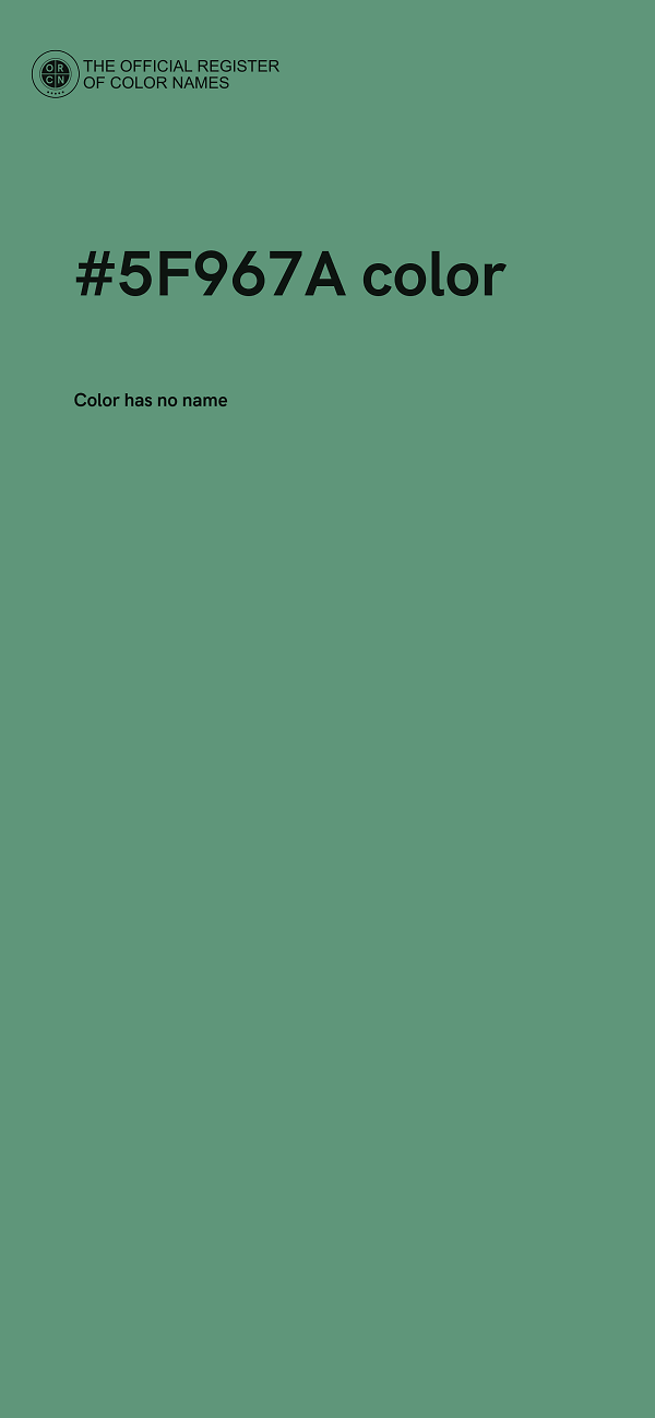 #5F967A color image