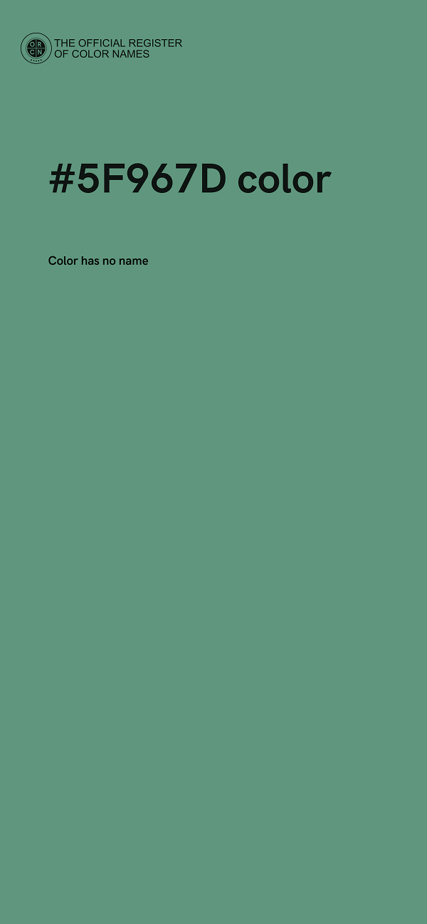#5F967D color image