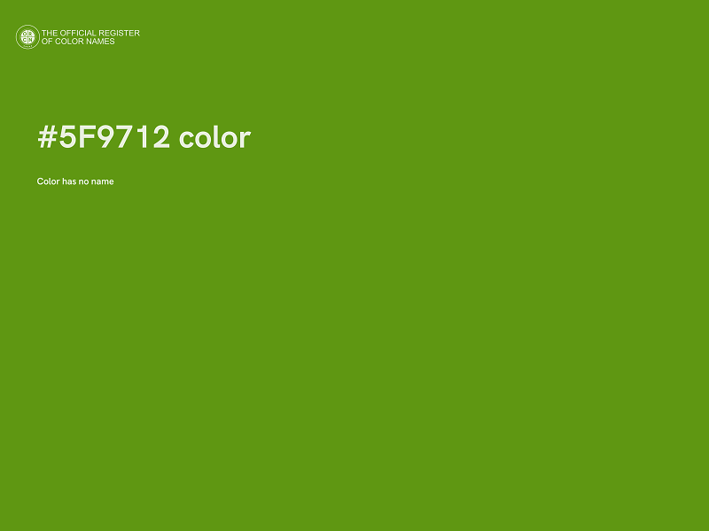 #5F9712 color image