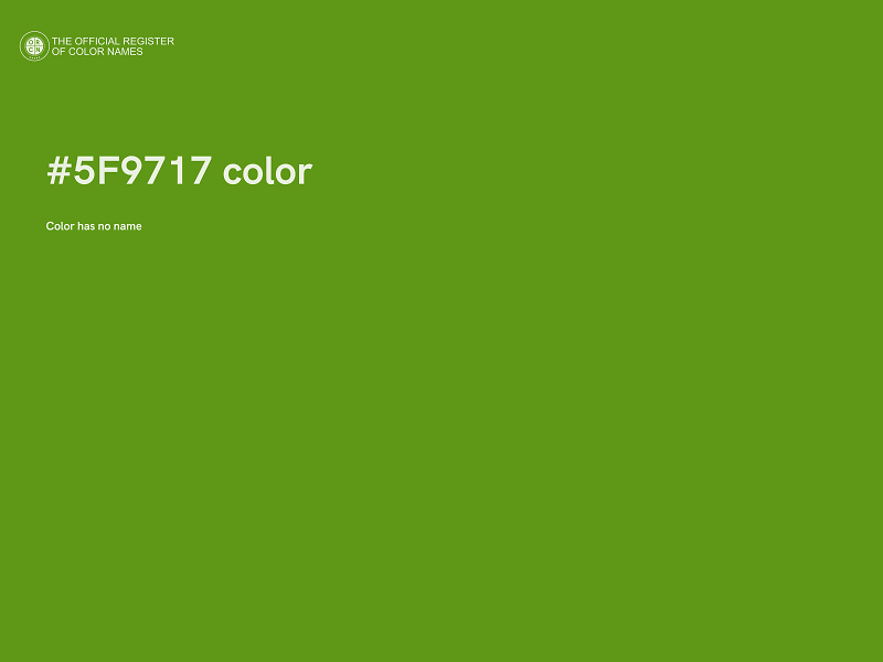 #5F9717 color image