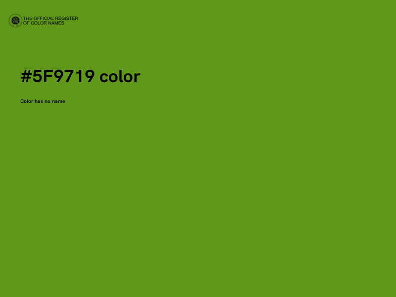 #5F9719 color image