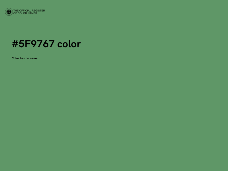 #5F9767 color image