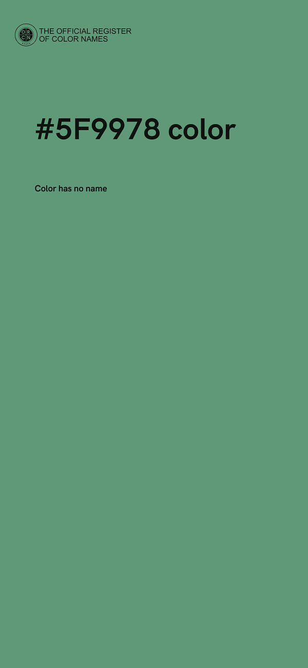 #5F9978 color image