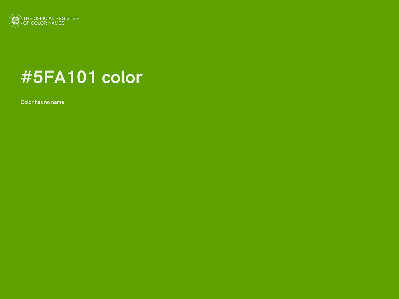 #5FA101 color image