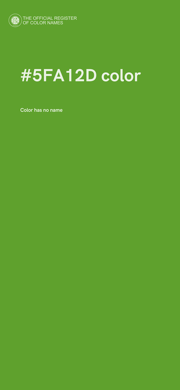 #5FA12D color image