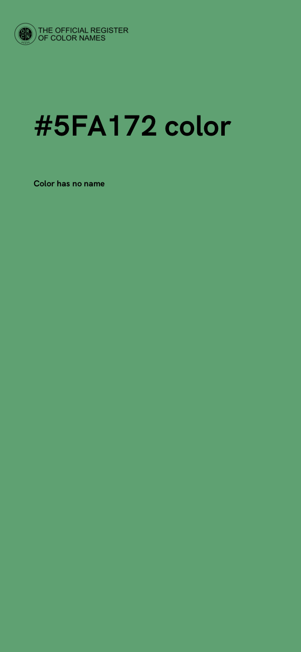 #5FA172 color image