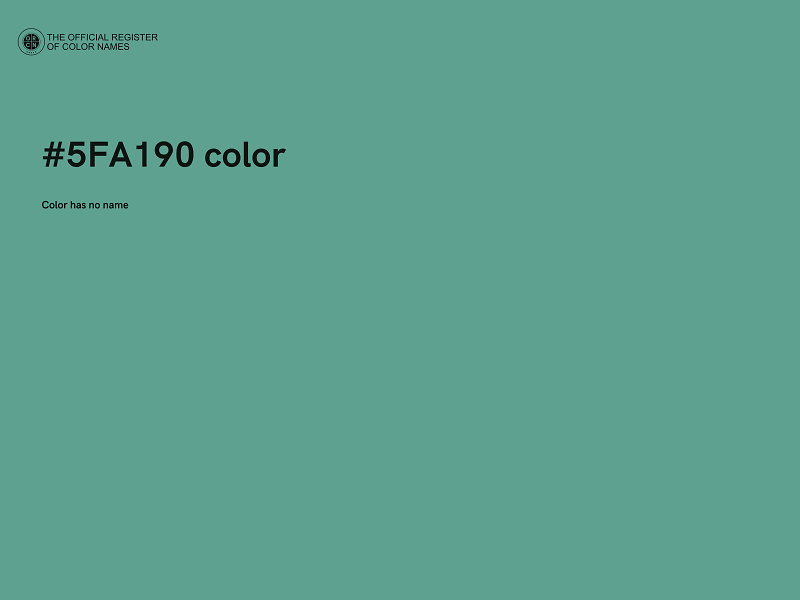 #5FA190 color image