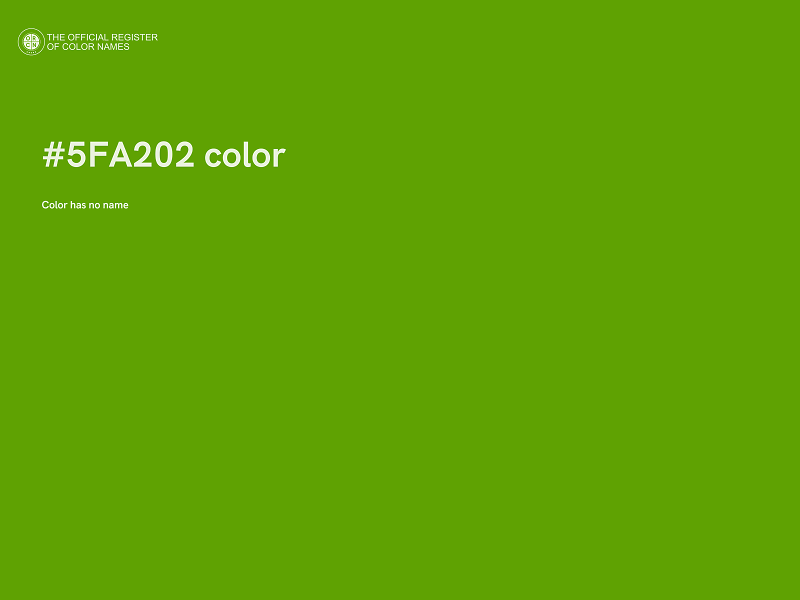 #5FA202 color image