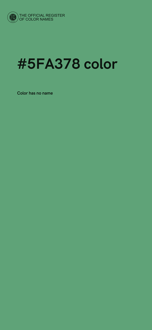 #5FA378 color image