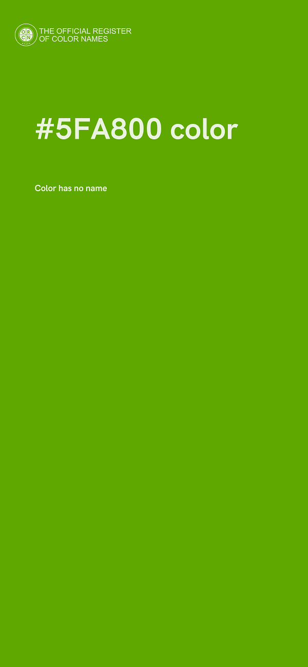 #5FA800 color image