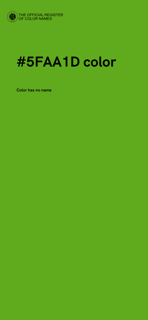 #5FAA1D color image
