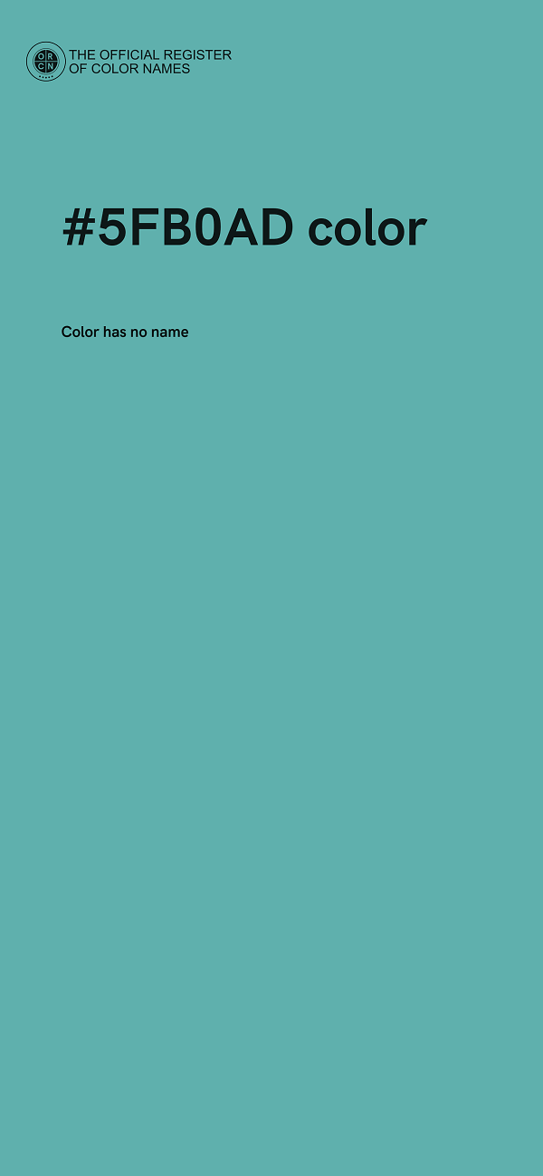 #5FB0AD color image