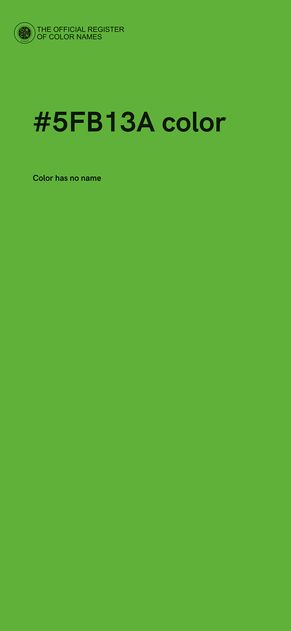 #5FB13A color image