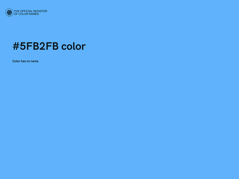 #5FB2FB color image