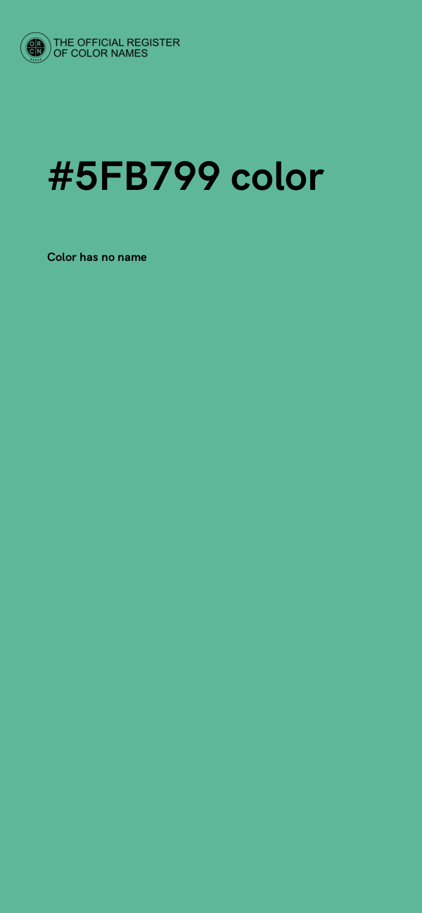 #5FB799 color image