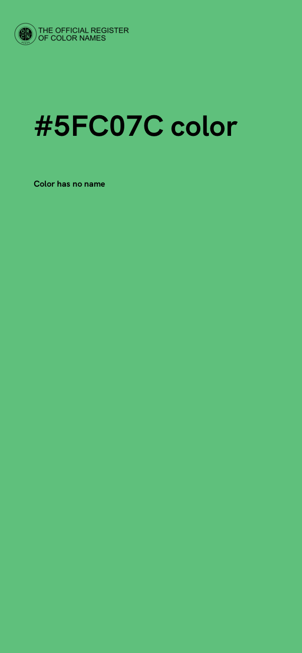 #5FC07C color image