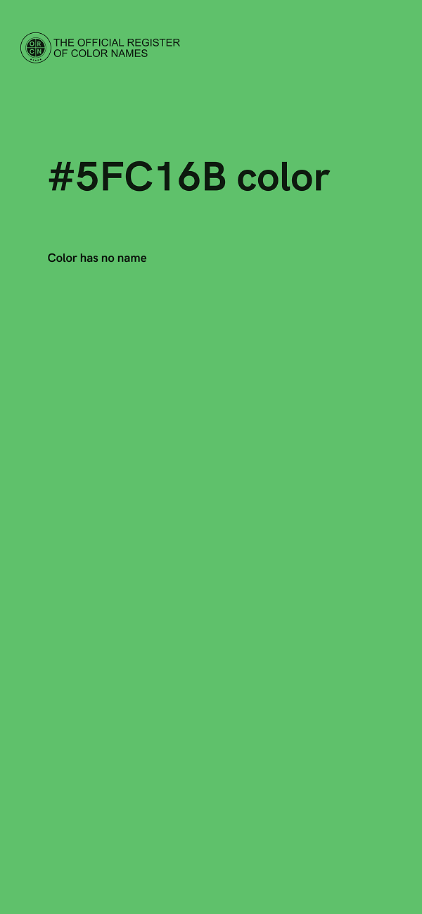 #5FC16B color image