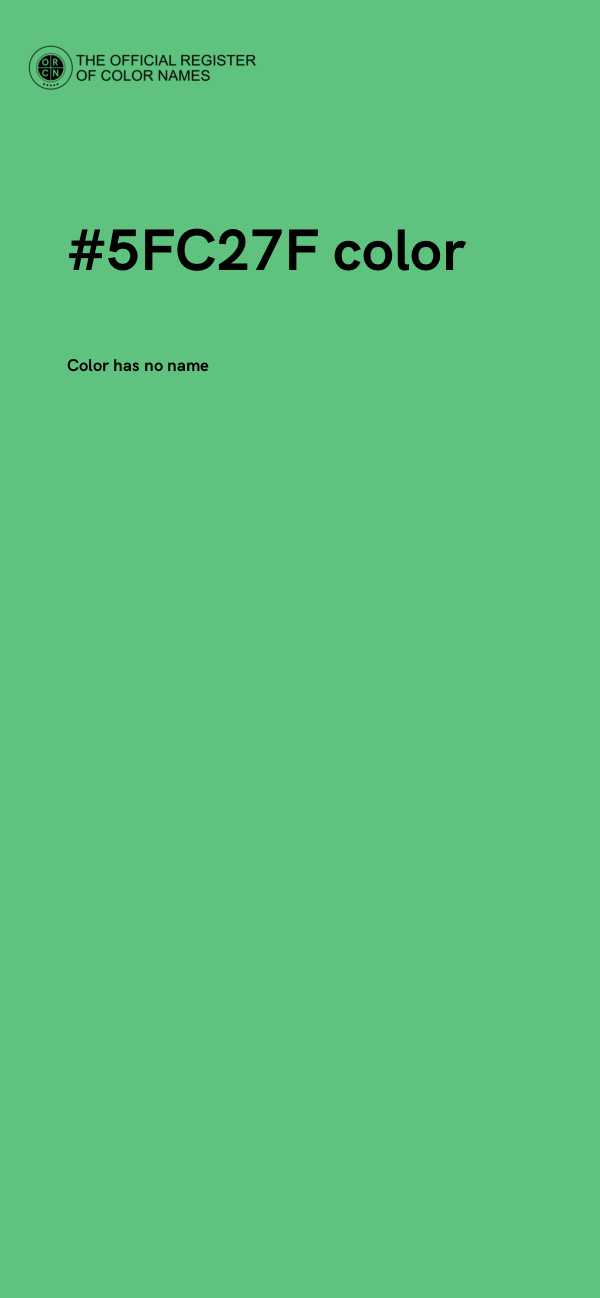#5FC27F color image