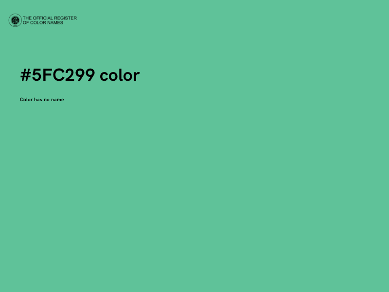 #5FC299 color image