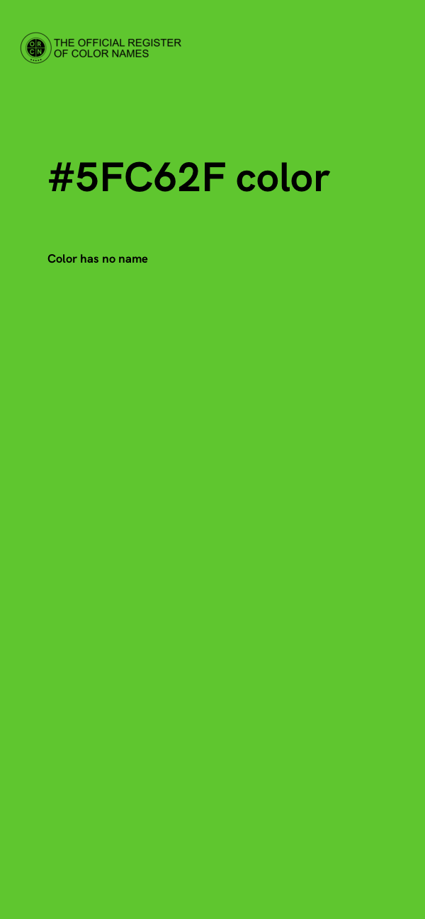 #5FC62F color image