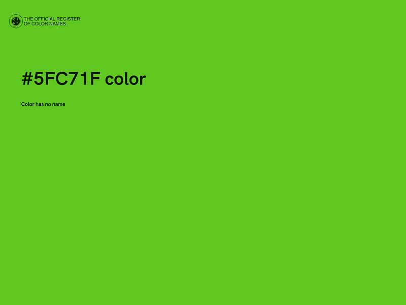 #5FC71F color image