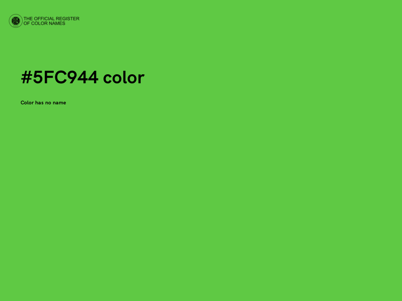 #5FC944 color image