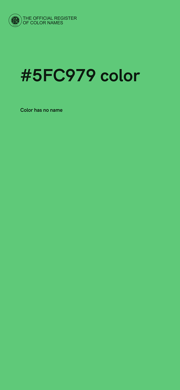 #5FC979 color image