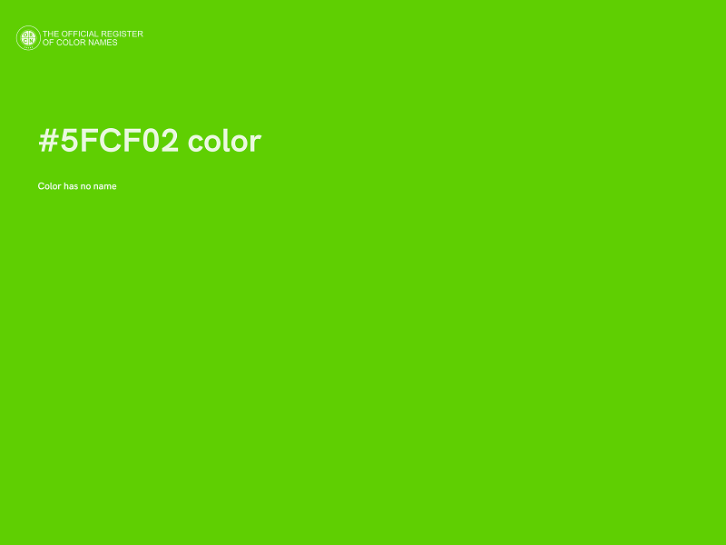 #5FCF02 color image