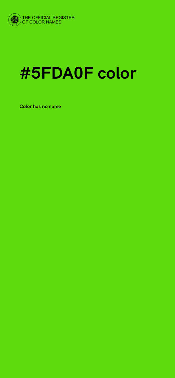 #5FDA0F color image