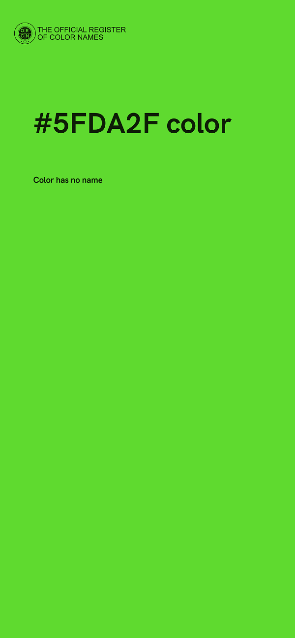 #5FDA2F color image