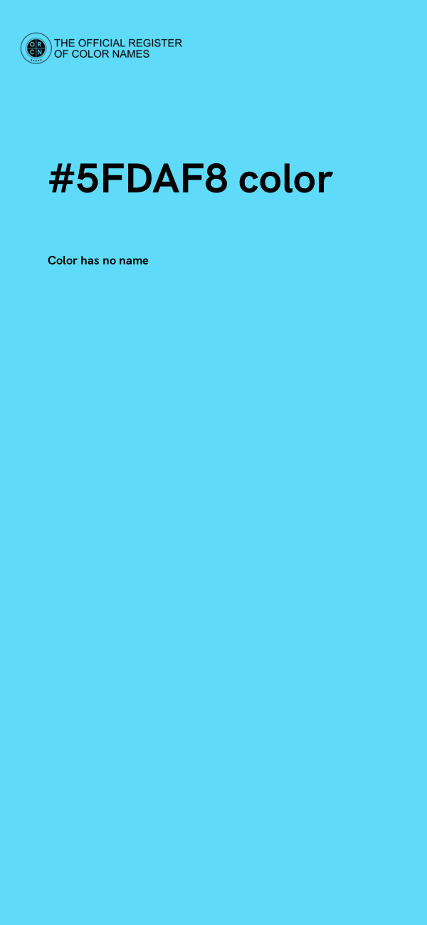 #5FDAF8 color image