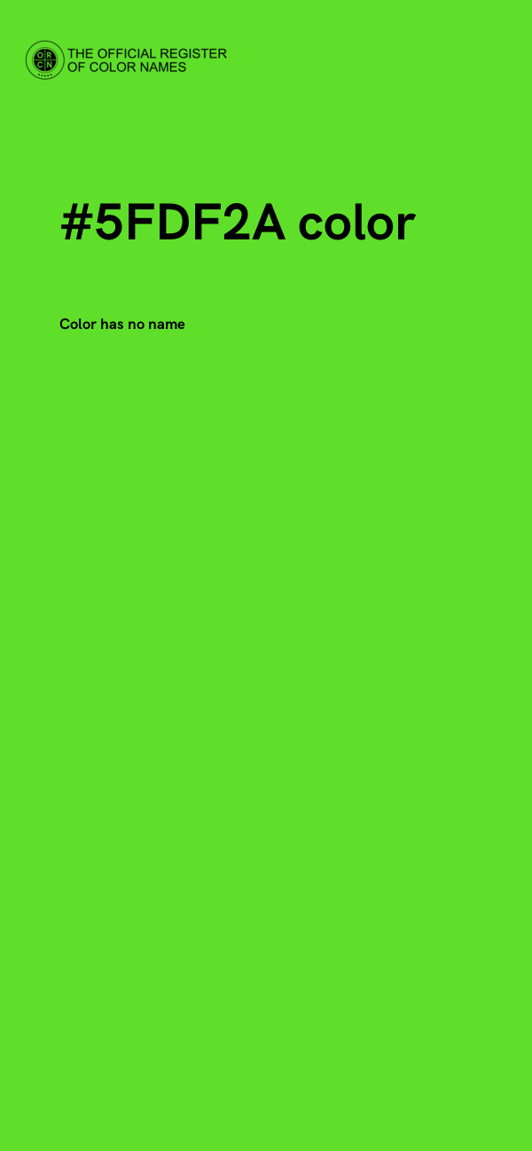 #5FDF2A color image