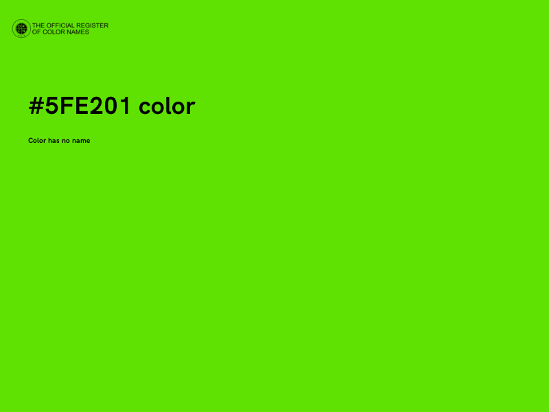 #5FE201 color image