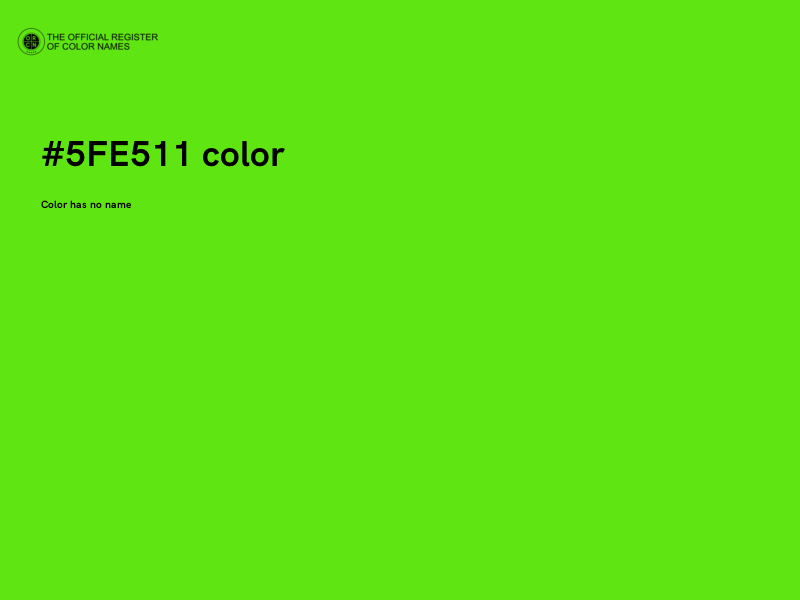 #5FE511 color image
