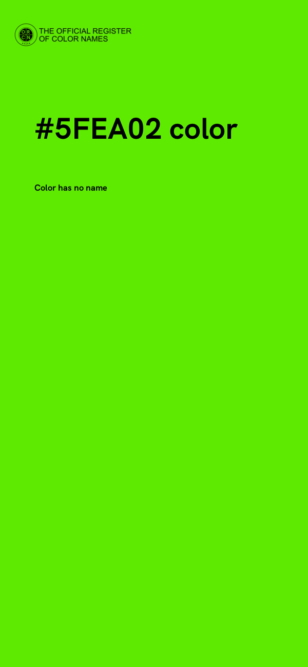 #5FEA02 color image