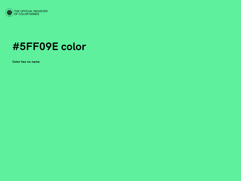 #5FF09E color image