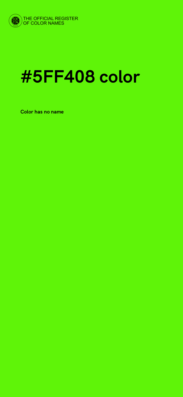 #5FF408 color image